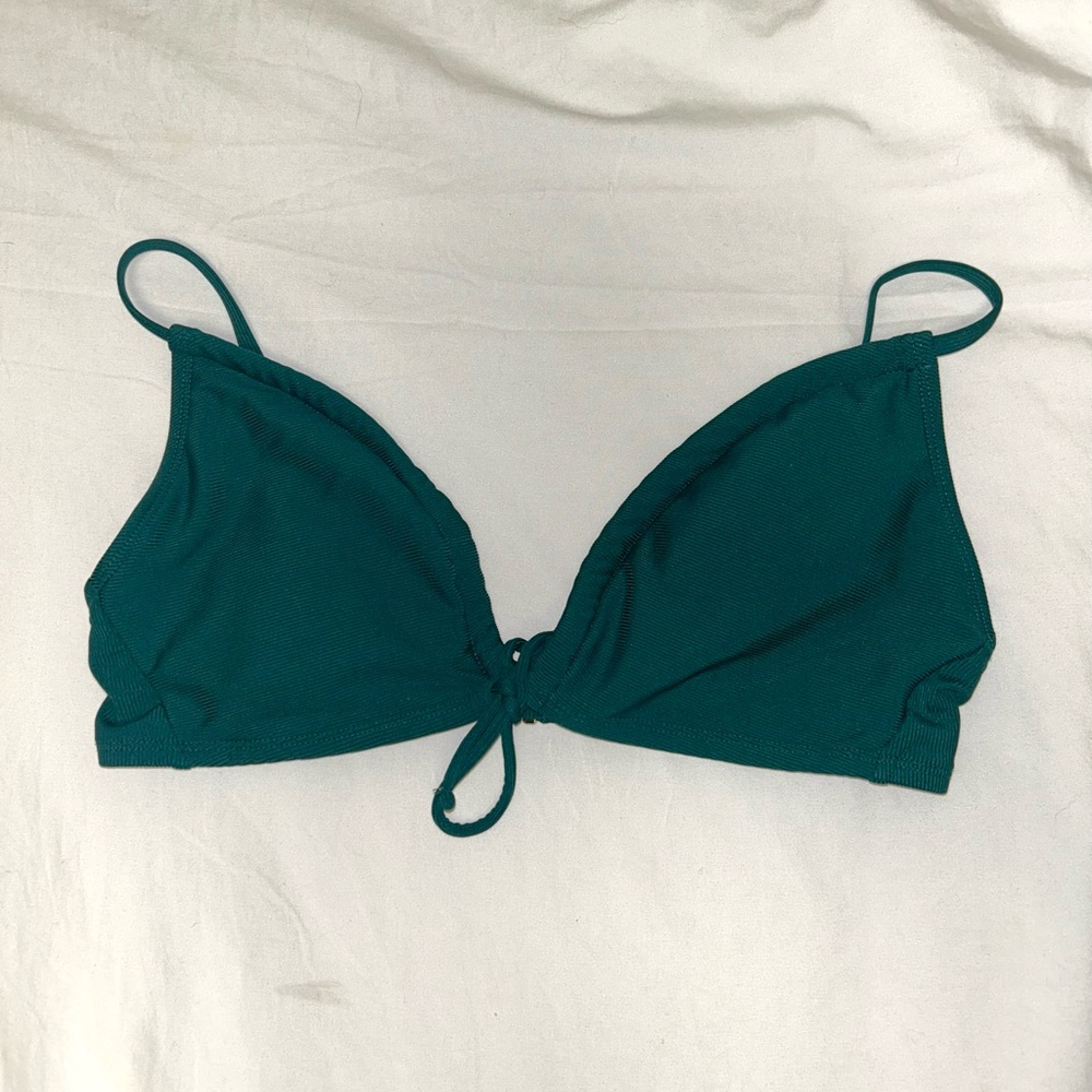 Shade & Shore Green Bikini Top